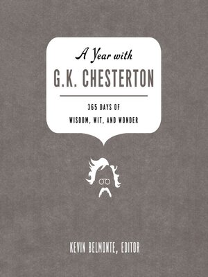 cover image of A Year with G. K. Chesterton